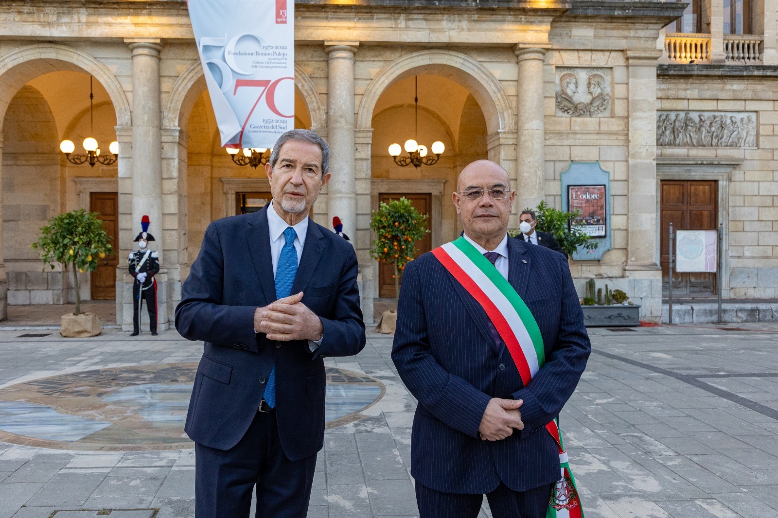 Messina, Musumeci «Grazie al commissario del Comune Santoro e ai due