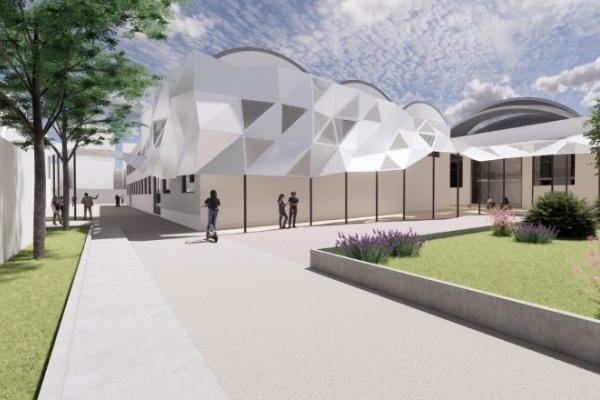 Ospedale veterinario Palermo render 5