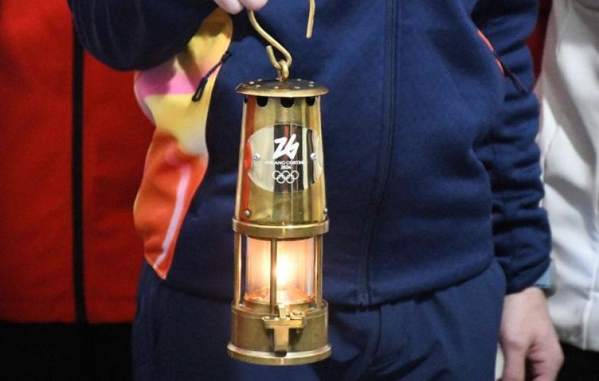 Fuoco olimpico a Palazzo dei Normanni