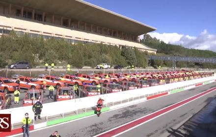 Pergusa, 8 febbraio 2021. Consegna mezzi Protezione Civile 1