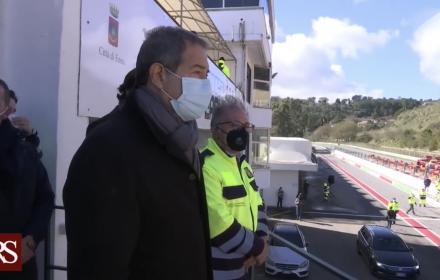 Pergusa, 8 febbraio 2021. Consegna mezzi Protezione Civile 2