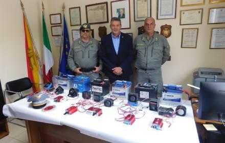 Operazione del Copro forestale contro la caccia illegale delle quaglie.JPG