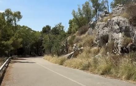 via Monte Ercta Panoramica Monte Pellegrino Palermo