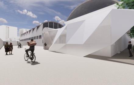 Ospedale veterinario Palermo render 1