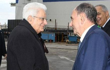 Mattarella e Schifani