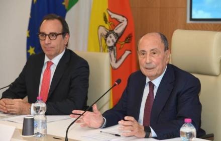 Aricò e presidente Schifani 