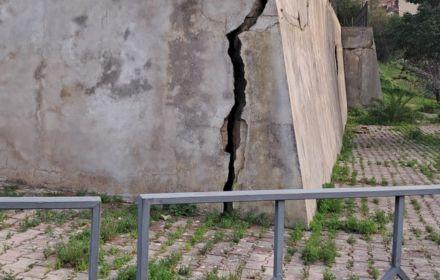 Rischio frana in contrada Carcarella a Santo Stefano di Camastra