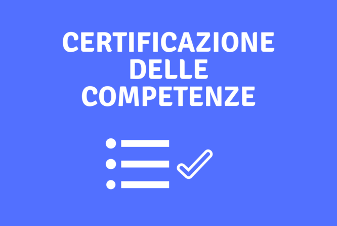 CERTIFICAZIONE