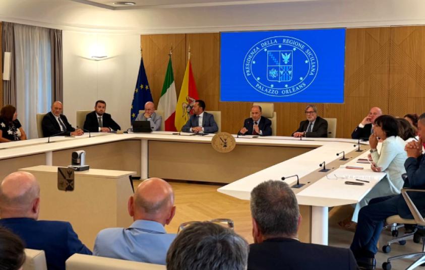 Incontro sindaci piano paesaggistico