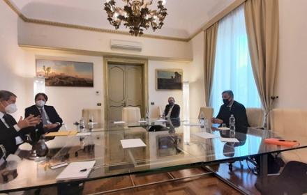 Musumeci incontra rappresentanti Ego airways