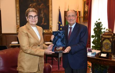 Presidente Schifani e prefetto Lupo