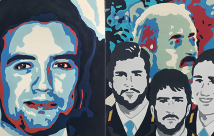 Via D'Amelio Mostra studenti del liceo artistico di Enna
