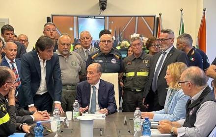 Schifani alla inaugurazione della sala operativa unificata regionale 