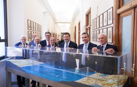 Schifani e Salvini dopo firma Accordo di programma su ponte sullo Stratto