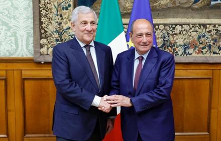 foto tajani-schifani 