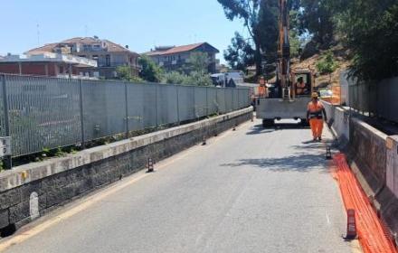 Lavori al Ponte San Giuliano - foto Anas