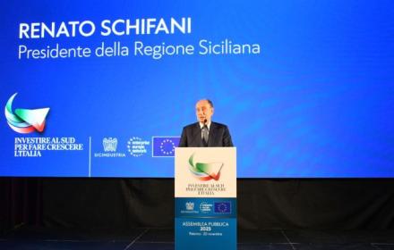 Schifani assemblea di Sicindustria a Palermo
