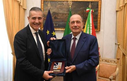 Ammiraglio Liardo e presidente Schifani