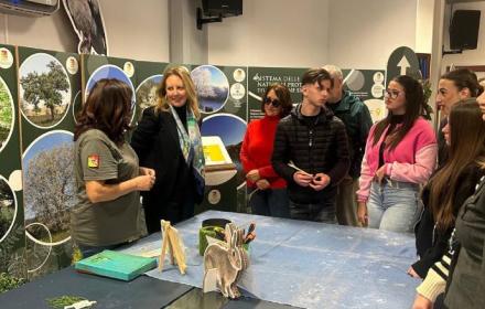 Assessore Savarino all'evento delle riserve