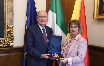 Presidente Schifani e prefetto di Ragusa Giallongo