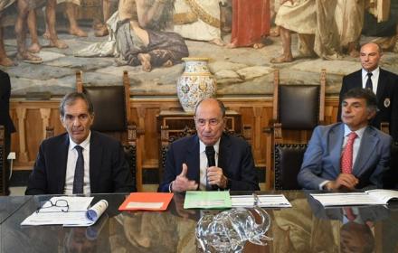 Schifani con Trantino