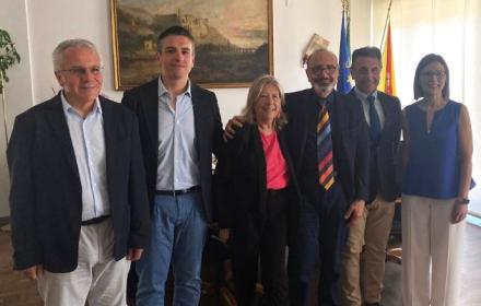 Assessore Albano incontra coop
