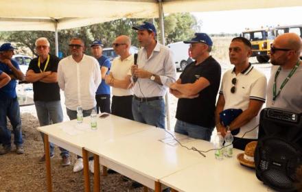 Sopralluogo Sammartino al Gornalunga