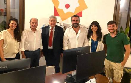 Schifani al Coworking di Castelbuono